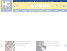 Tablet Screenshot of hcpf.com.br